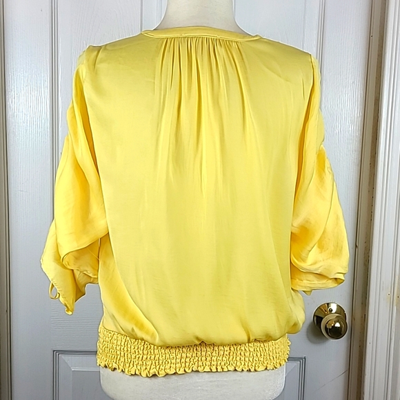 Philosophy Smocked and Rushed Blouse - Picture 5 of 11